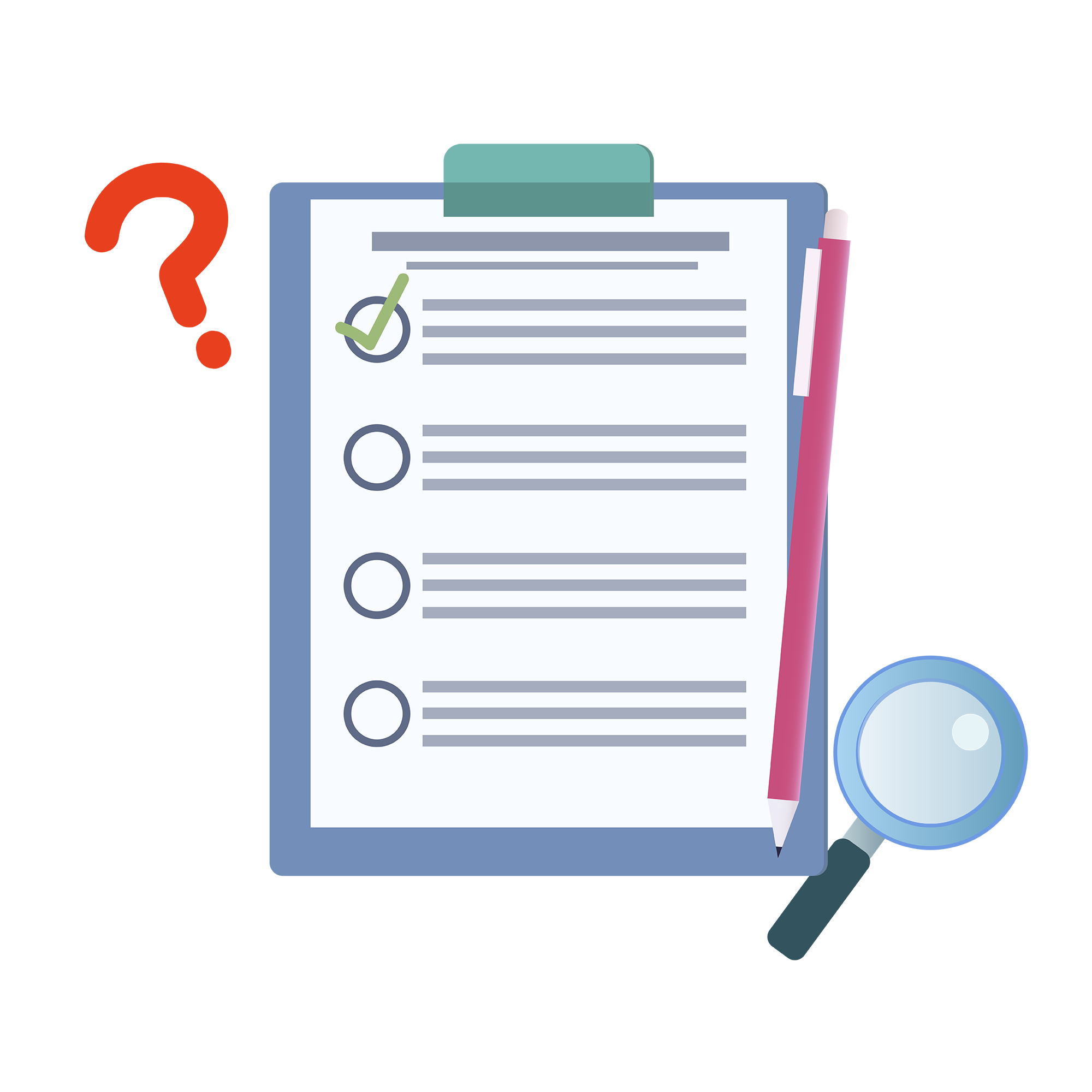 Questionnaire Illustration